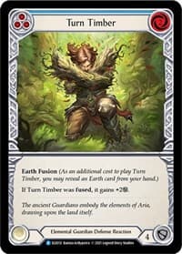 Turn Timber (Blue) - Tales of Aria - Flesh and Blood TCG card
