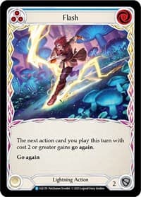 Flash (Blue) - Tales of Aria - Flesh and Blood TCG card