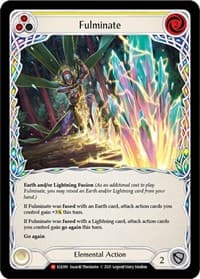 Fulminate - Tales of Aria - Flesh and Blood TCG card