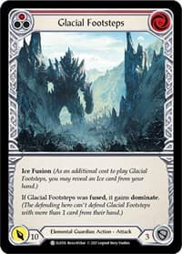 Glacial Footsteps (Red) - Tales of Aria - Flesh and Blood TCG card