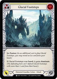 Glacial Footsteps (Yellow) - Tales of Aria - Flesh and Blood TCG card