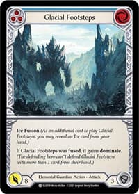 Glacial Footsteps (Blue) - Tales of Aria - Flesh and Blood TCG card