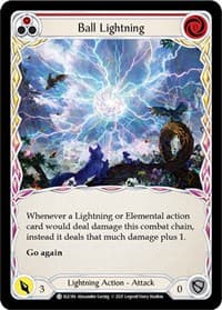 Ball Lightning (Red) - Tales of Aria - Flesh and Blood TCG card
