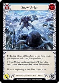 Snow Under (Blue) - Tales of Aria - Flesh and Blood TCG card