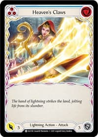 Heaven's Claws (Blue) - Tales of Aria - Flesh and Blood TCG card