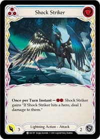 Shock Striker (Blue) - Tales of Aria - Flesh and Blood TCG card