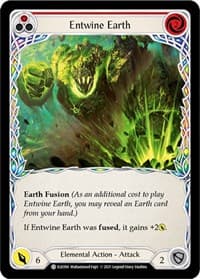 Entwine Earth (Red) - Tales of Aria - Flesh and Blood TCG card