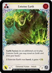 Entwine Earth (Yellow) - Tales of Aria - Flesh and Blood TCG card