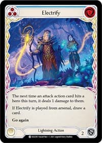 Electrify (Blue) - Tales of Aria - Flesh and Blood TCG card