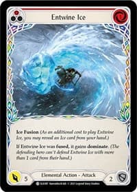 Entwine Ice (Red) - Tales of Aria - Flesh and Blood TCG card