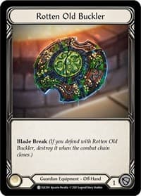 Rotten Old Buckler - Tales of Aria - Flesh and Blood TCG card