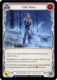 Cold Wave (Red) - Tales of Aria - Flesh and Blood TCG card