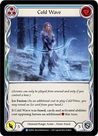 Cold Wave (Blue) - Tales of Aria - Flesh and Blood TCG card