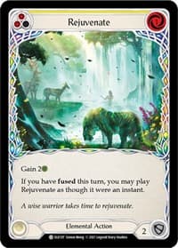 Rejuvenate (Yellow) - Tales of Aria - Flesh and Blood TCG card