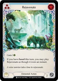Rejuvenate (Blue) - Tales of Aria - Flesh and Blood TCG card