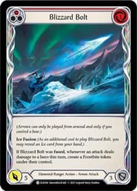 Blizzard Bolt (Red) - Tales of Aria - Flesh and Blood TCG card