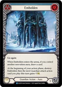 Embolden (Blue) - Tales of Aria - Flesh and Blood TCG card