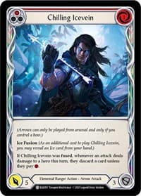 Chilling Icevein (Red) - Tales of Aria - Flesh and Blood TCG card