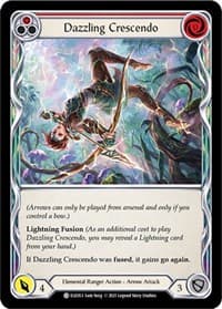 Dazzling Crescendo (Red) - Tales of Aria - Flesh and Blood TCG card