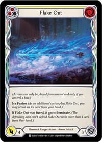 Flake Out (Yellow) - Tales of Aria - Flesh and Blood TCG card