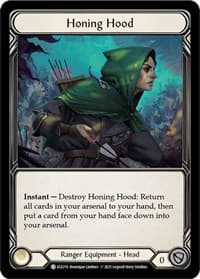 Honing Hood - Tales of Aria - Flesh and Blood TCG card