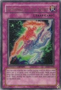 Exchange of the Spirit - Sneak Preview Series 1 - YuGiOh card