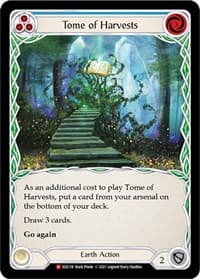 Tome of Harvests - Tales of Aria - Flesh and Blood TCG card