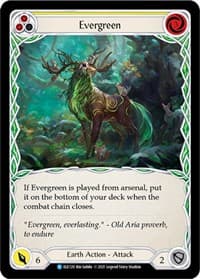 Evergreen (Yellow) - Tales of Aria - Flesh and Blood TCG card