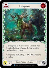 Evergreen (Blue) - Tales of Aria - Flesh and Blood TCG card