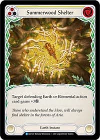 Summerwood Shelter (Yellow) - Tales of Aria - Flesh and Blood TCG card