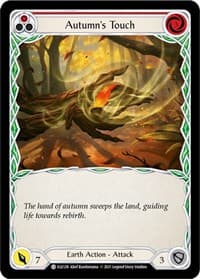 Autumn's Touch (Red) - Tales of Aria - Flesh and Blood TCG card