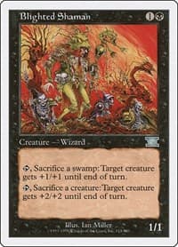 Blighted Shaman - Classic Sixth Edition - Magic: The Gathering card