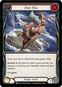 Over Flex (Red) - Tales of Aria - Flesh and Blood TCG card