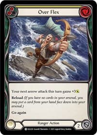 Over Flex (Yellow) - Tales of Aria - Flesh and Blood TCG card
