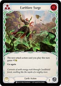 Earthlore Surge (Blue) - Tales of Aria - Flesh and Blood TCG card