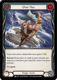 Over Flex (Blue) - Tales of Aria - Flesh and Blood TCG card