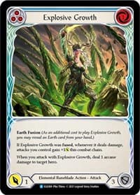 Explosive Growth (Blue) - Tales of Aria - Flesh and Blood TCG card