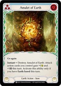 Amulet of Earth - Tales of Aria - Flesh and Blood TCG card