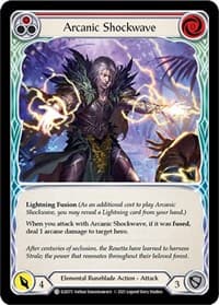 Arcanic Shockwave (Red) - Tales of Aria - Flesh and Blood TCG card