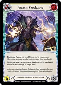 Arcanic Shockwave (Yellow) - Tales of Aria - Flesh and Blood TCG card