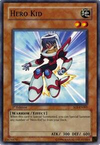 Hero Kid - Shadow of Infinity - YuGiOh card
