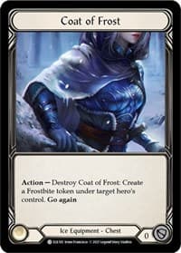 Coat of Frost - Tales of Aria - Flesh and Blood TCG card