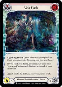 Vela Flash (Red) - Tales of Aria - Flesh and Blood TCG card