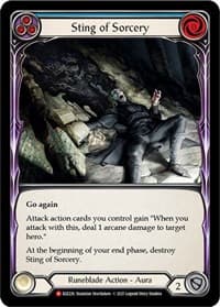 Sting of Sorcery - Tales of Aria - Flesh and Blood TCG card
