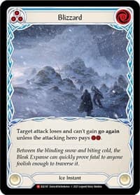 Blizzard - Tales of Aria - Flesh and Blood TCG card