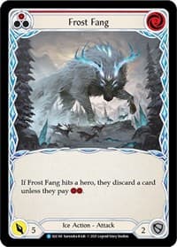 Frost Fang (Red) - Tales of Aria - Flesh and Blood TCG card