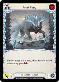 Frost Fang (Yellow) - Tales of Aria - Flesh and Blood TCG card