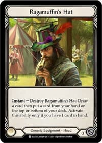 Ragamuffin's Hat - Tales of Aria - Flesh and Blood TCG card