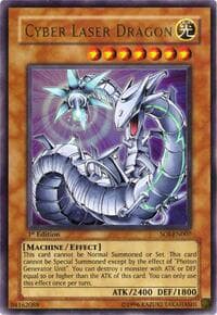 Cyber Laser Dragon - Shadow of Infinity - YuGiOh card