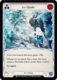 Ice Quake (Red) - Tales of Aria - Flesh and Blood TCG card